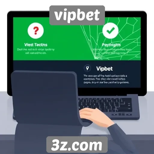 Análise das funcionalidades do site Vipbet